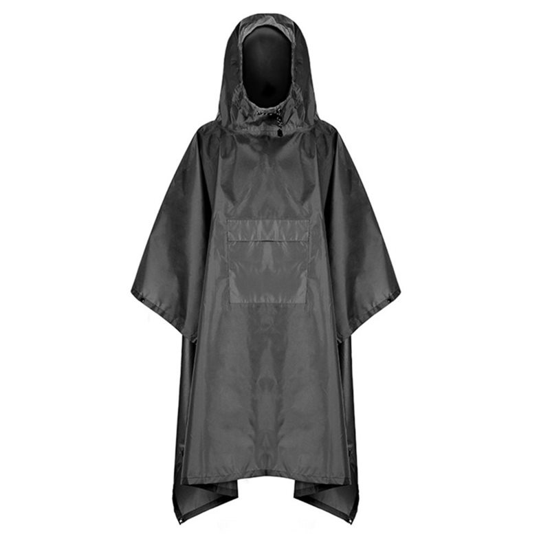 Camping Rain Poncho - AB34-Outdoor Raincoat Rain Poncho With Pocket
