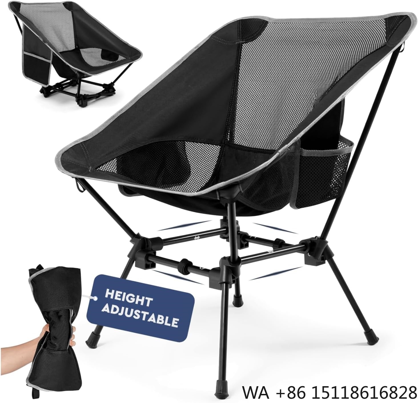 Outdoor Camping Chairs - Lightweight Camping Chair,Camping Chair for Adults,