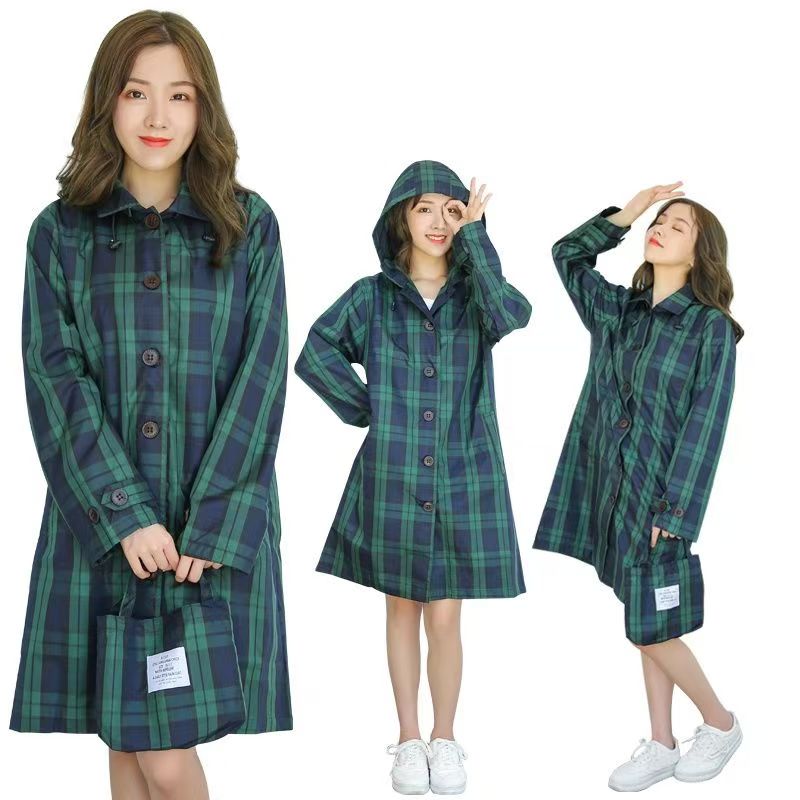 Camping Rain Poncho - Women Breathable Raincoat Lightweight Rain Coat