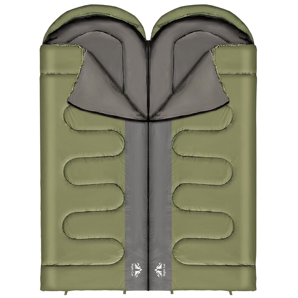 Camping Outdoor Or Indoor - Night Cat Camping Sleeping Bag for