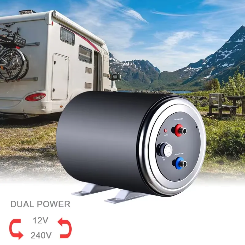 Outdoor Camping Hot Water Heater - 304 Stainless Steel Electric Water Heater