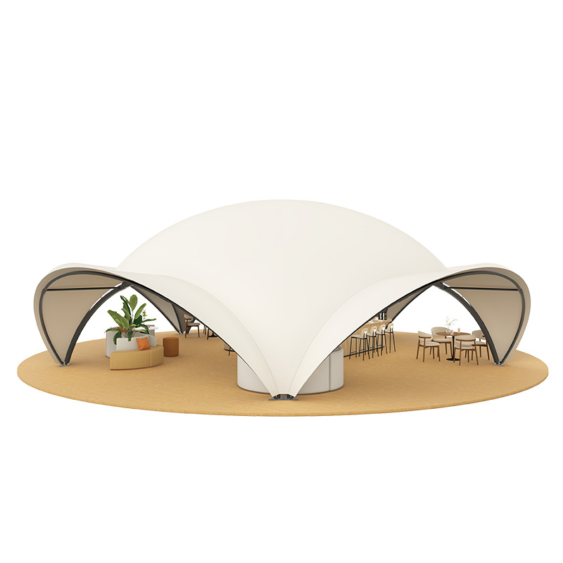 Outdoor Camping Exhibition - Outdoor tent large cloud canopy exhibition