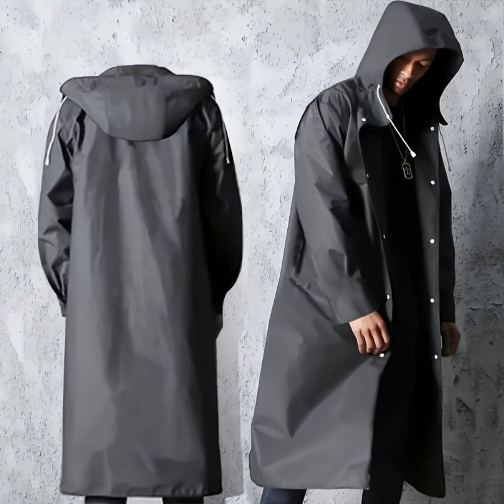 Camping Rain Poncho - Unisex Adult Rain Poncho - Waterproof