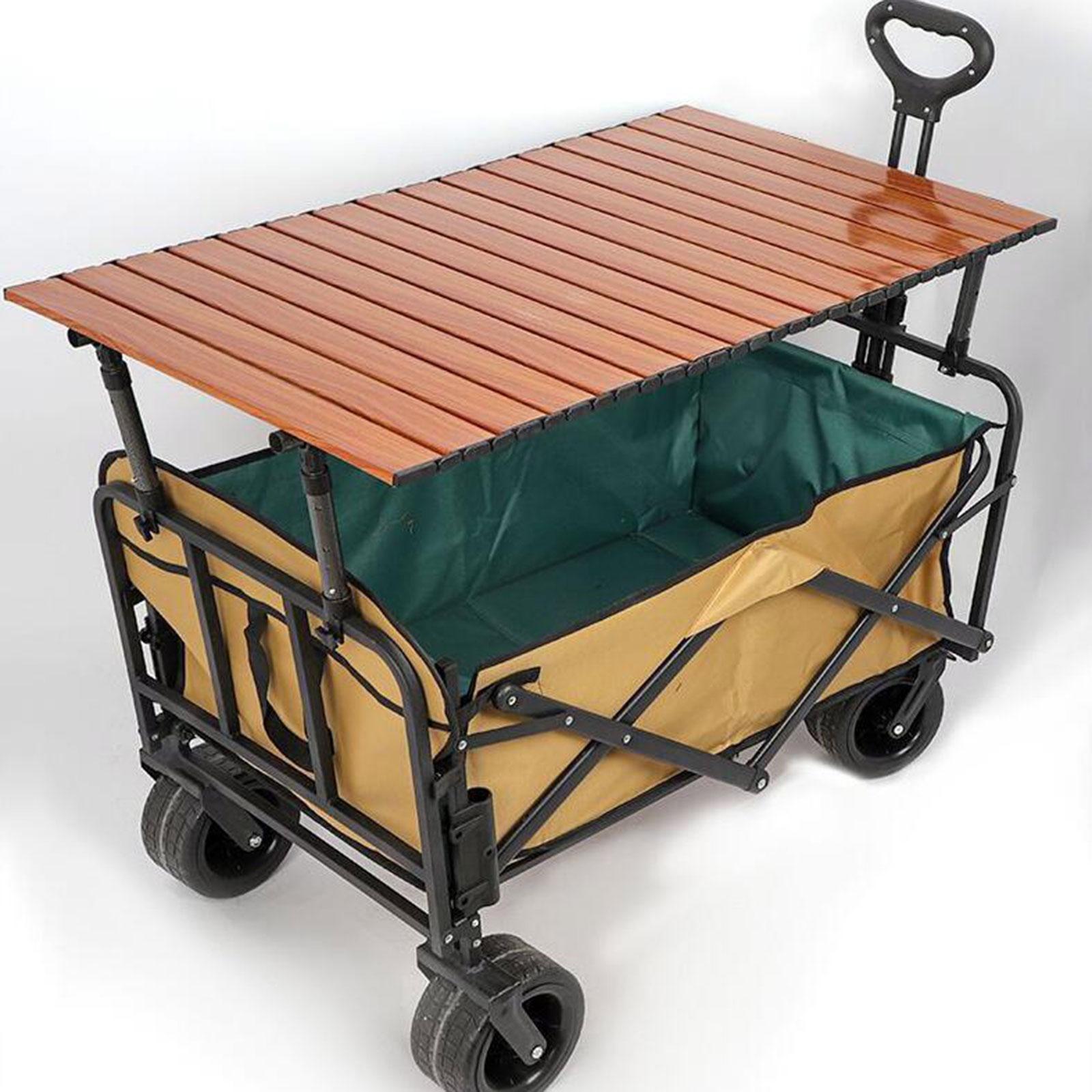Outdoor Camping Exhibition - Essential Adjustable Carbon Steel Camping Cart