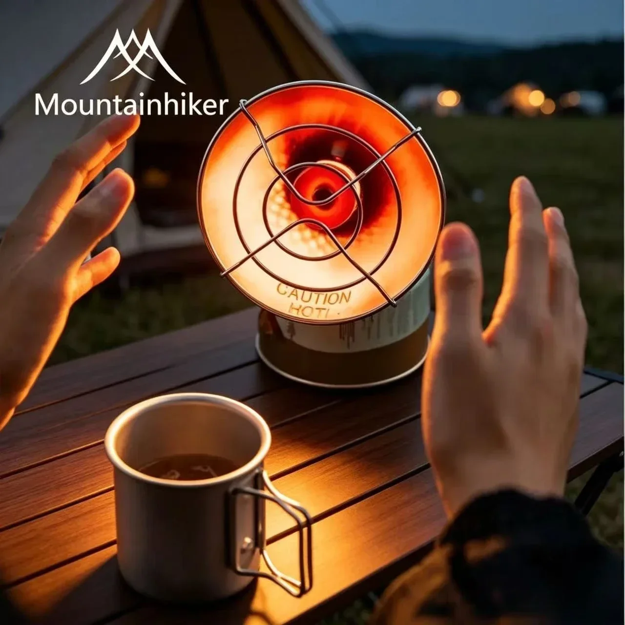 Outdoor Camping Gas Heater - MOUNTAINHIKER Outdoor Camping Mini Portable Gas