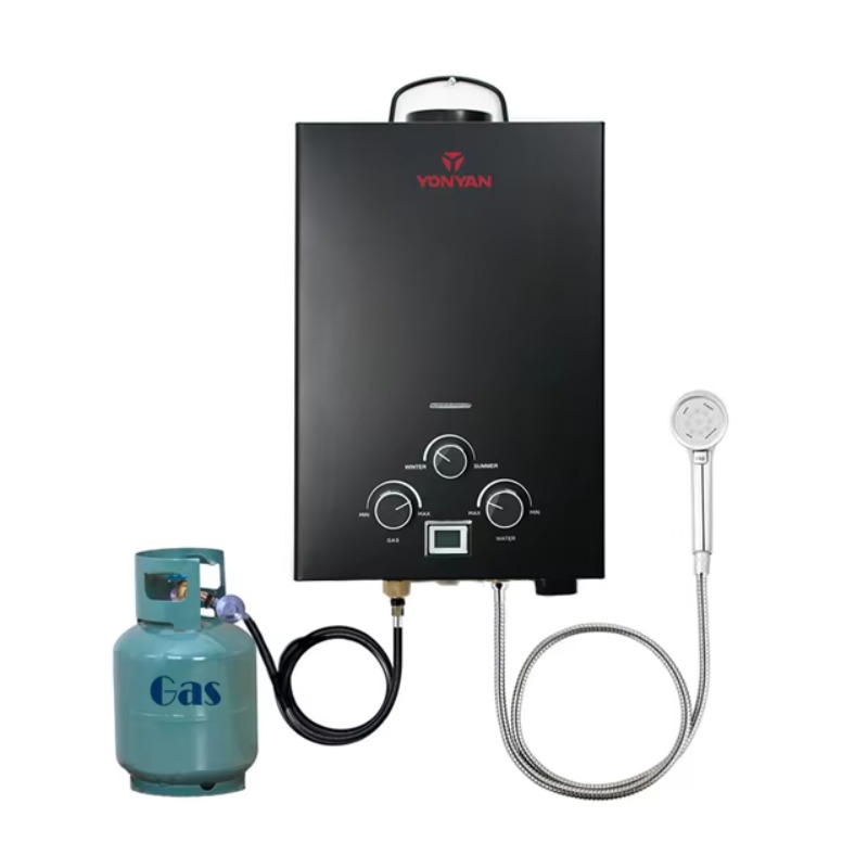 Outdoor Camping Hot Water Heater - 5L 6L RV Gas Water Heater