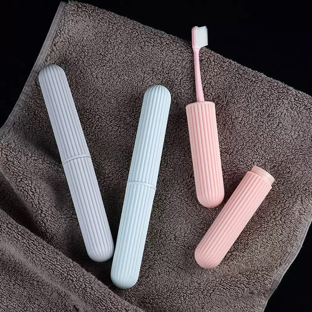 Outdoor Camping Bathroom - Portable Travel Toothbrush Case - Compact