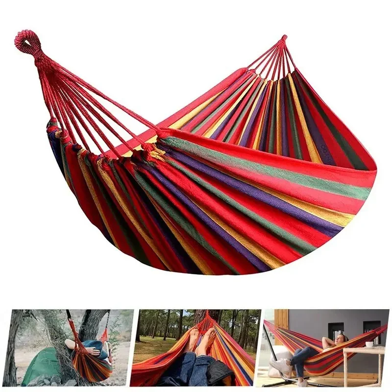 1pc Outdoor Canvas Hammock Cam - Outdoor Camping Hammock review and price