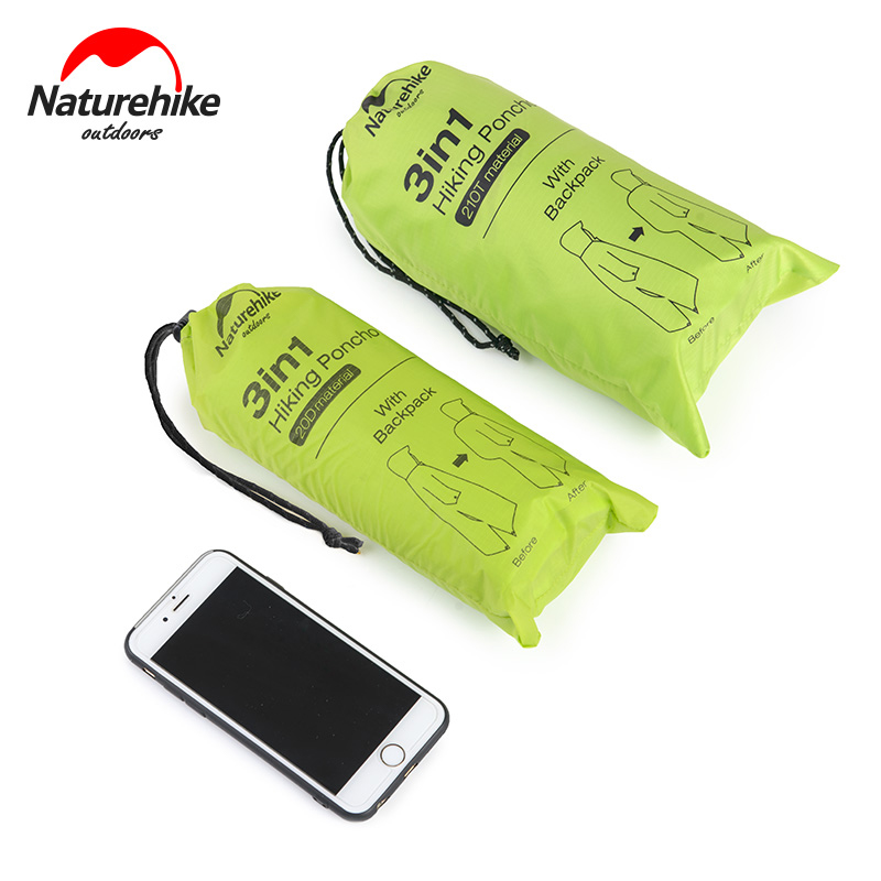 Naturehike Rain Jacket 3 in 1  - Camping Rain Poncho review and price