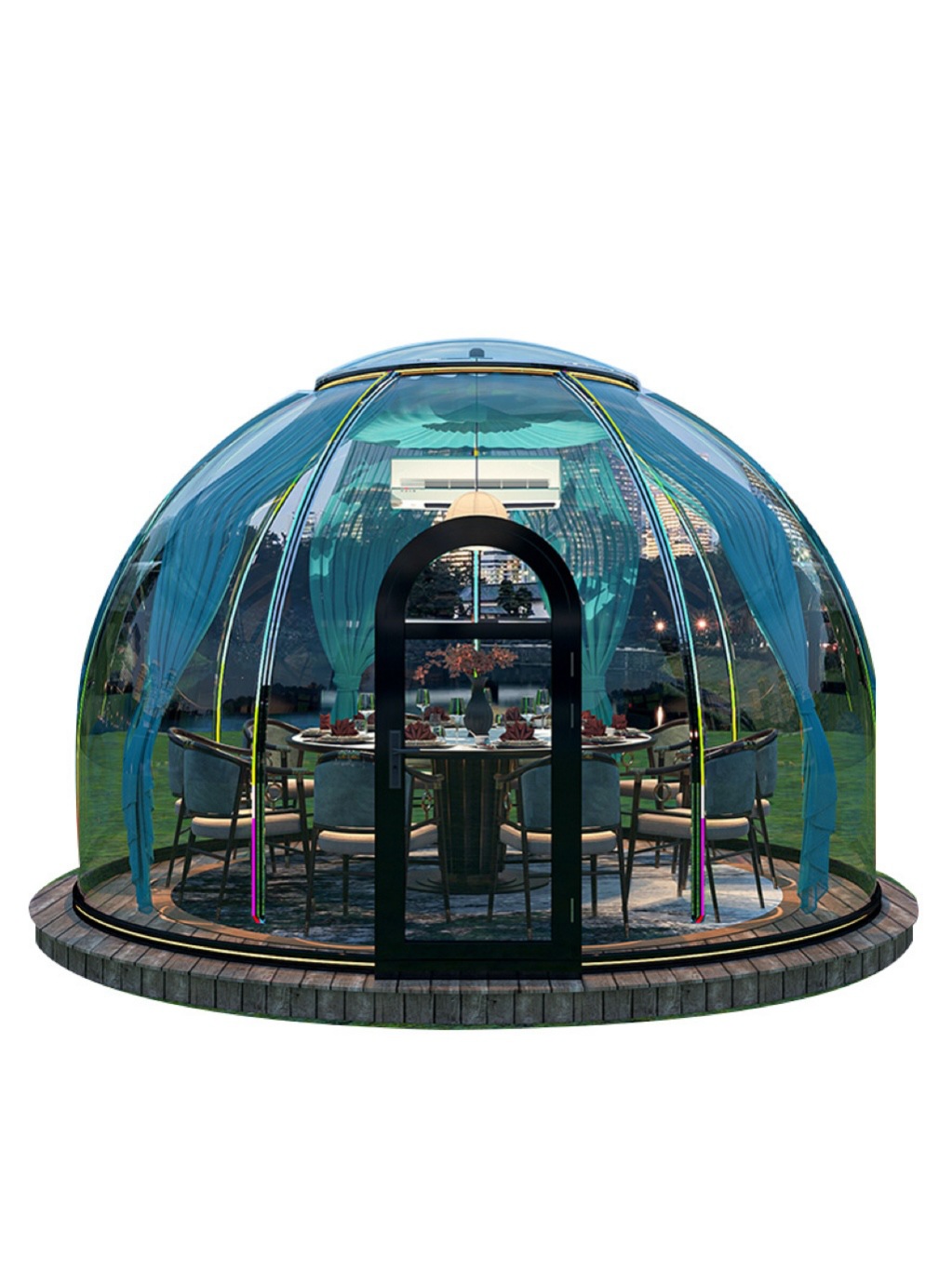 Transparent Dome Bubble House, - Outdoor Camping Exhibition review and price