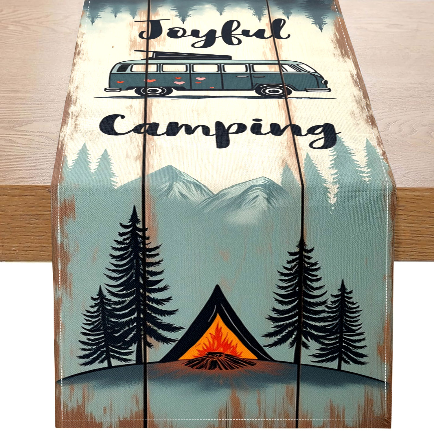 1 Camping Style Theme Table Ru - Outdoor Camping Exhibition review and price