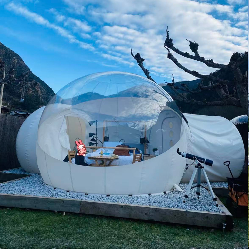 Outdoor  Restaurant Transparen - Outdoor Camping Exhibition review and price