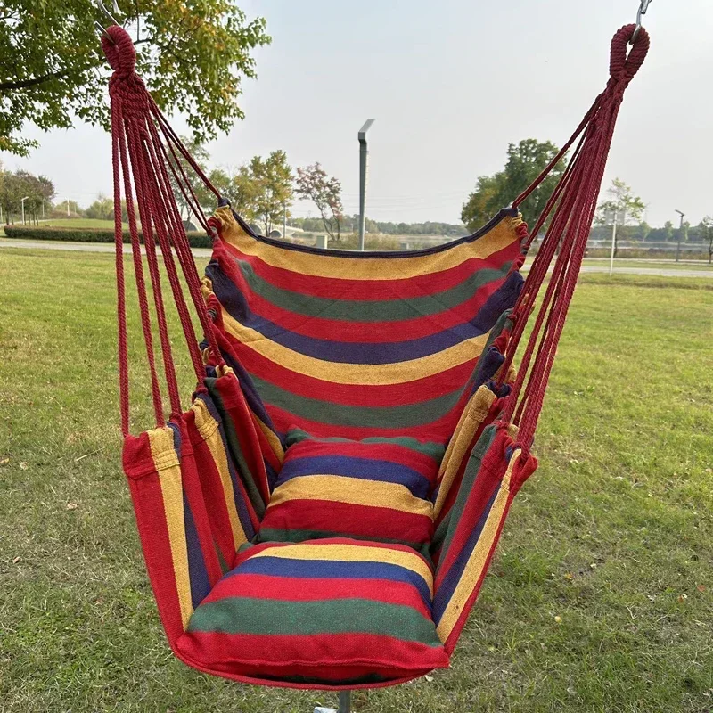 Hot Colorful Striped Canvas Ha - Camping Outdoor Or Indoor review and price