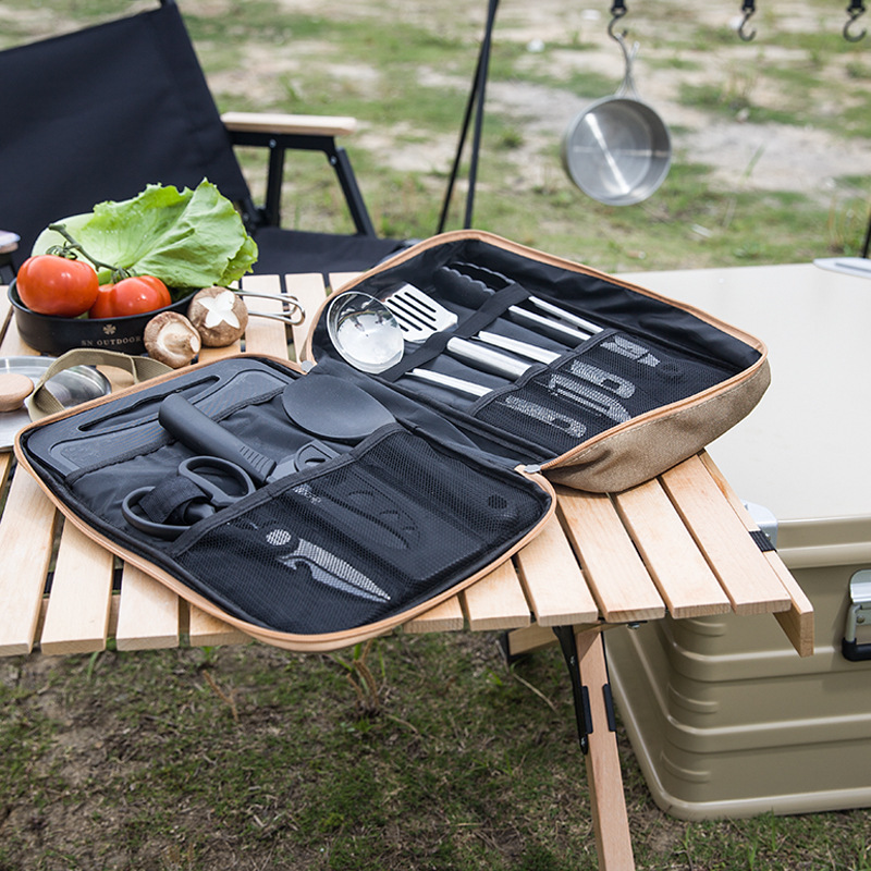 8pcs Camping Kitchen Cookware  - Outdoor Camping Utensils review and price