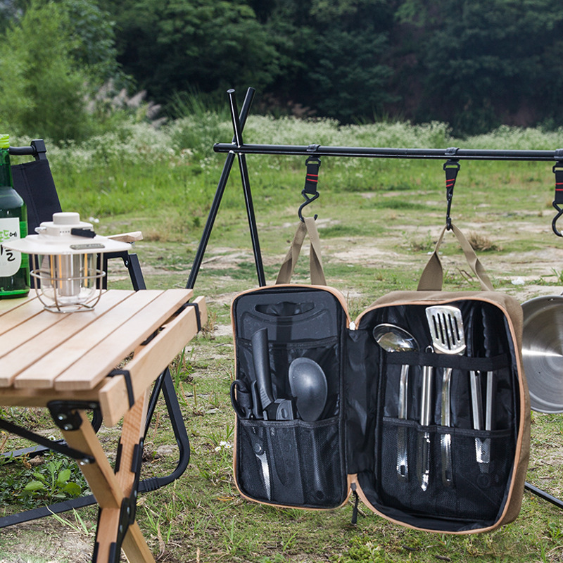 8pcs Camping Kitchen Cookware  - Outdoor Camping Utensils review and price