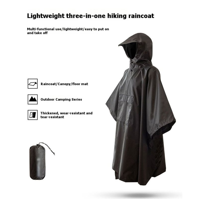 AB34-Outdoor Raincoat Rain Pon - Camping Rain Poncho review and price