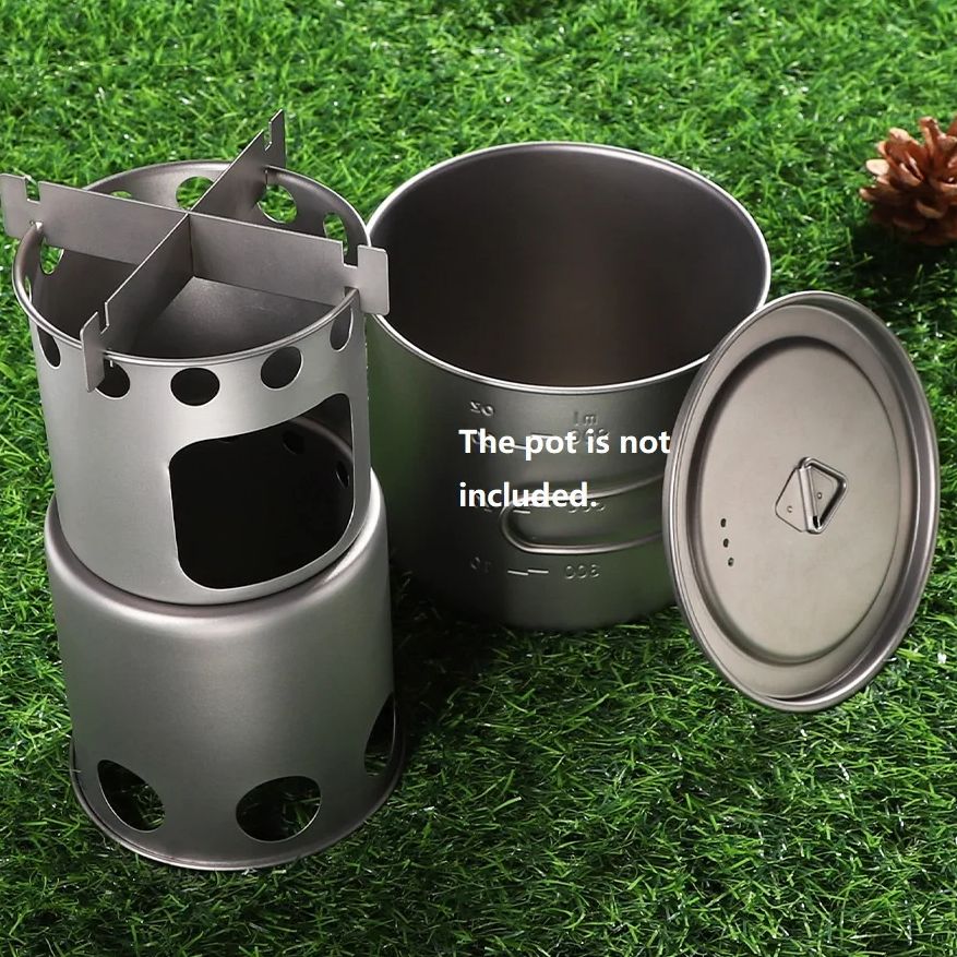 Camping Small Titanium Wood St - Outdoor Camping Wood Stove review and price