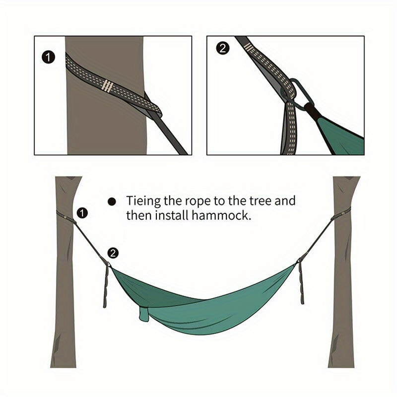 2/4 piece heavy duty climbing  - Outdoor Camping Hammock review and price