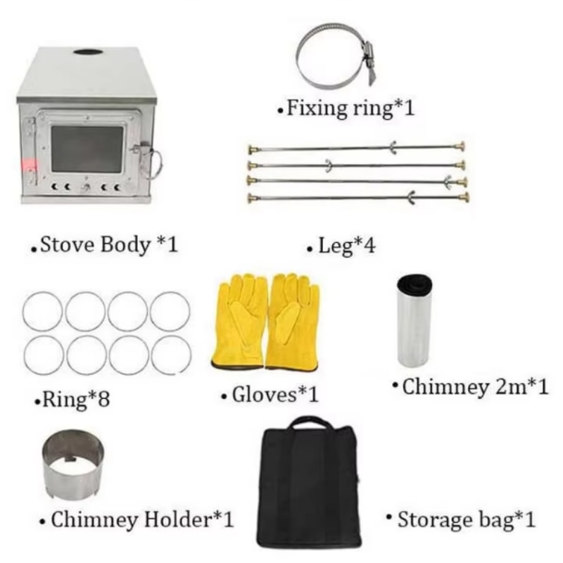 Foldable  Tent Stove Lightweig - Outdoor Camping Wood Stove review and price