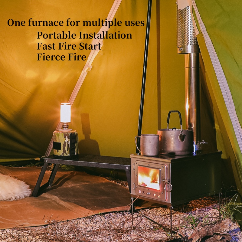 Foldable  Tent Stove Lightweig - Outdoor Camping Wood Stove review and price