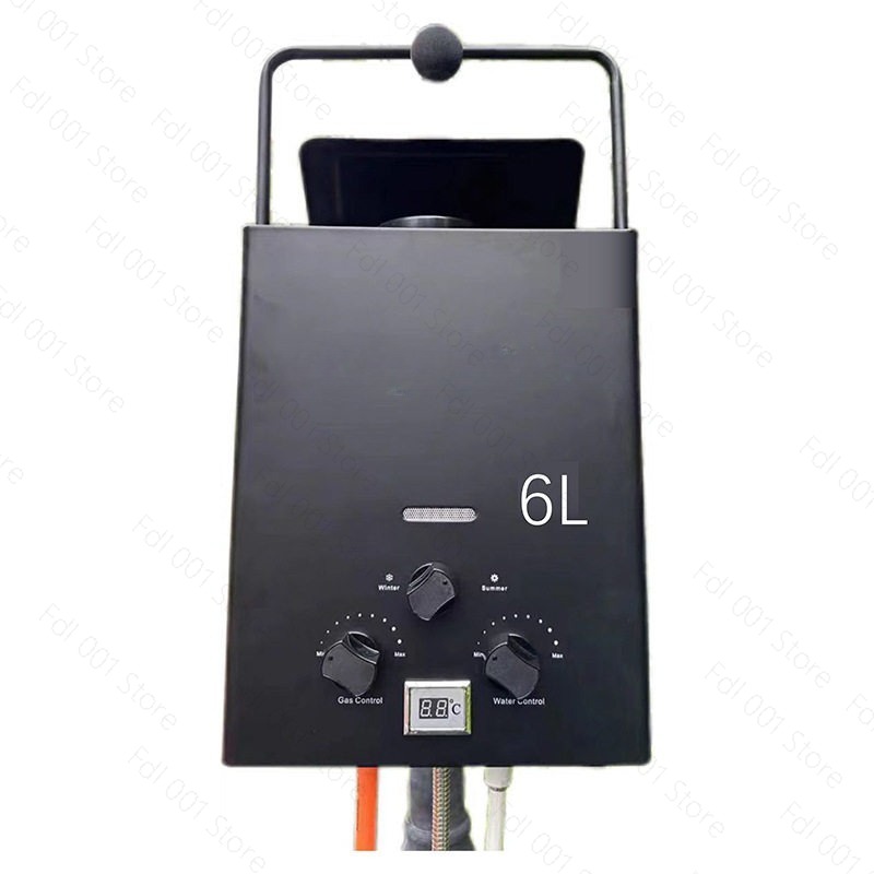 6L Portable Tankless Gas Water - Outdoor Camping Hot Water Heater review and price
