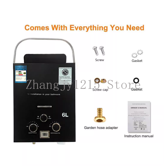 Propane LPG  Gas Tankless Wate - Outdoor Camping Hot Water Heater review and price