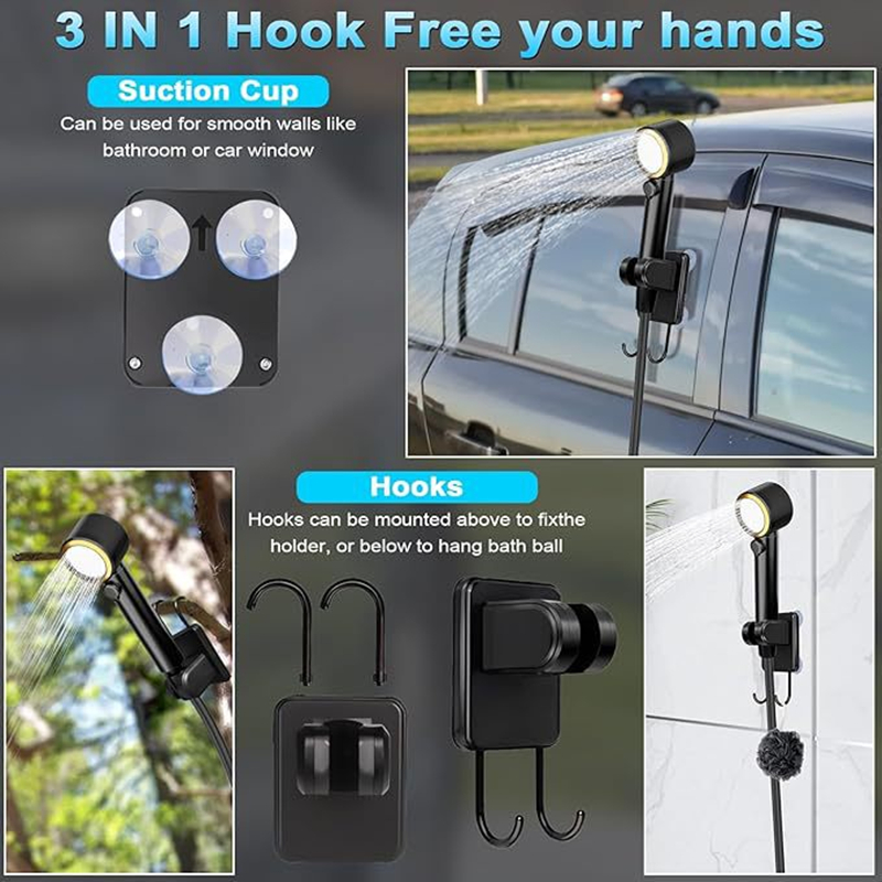 Camping Shower 3.6V 8000mAh IP - Outdoor Camping Bathroom review and price