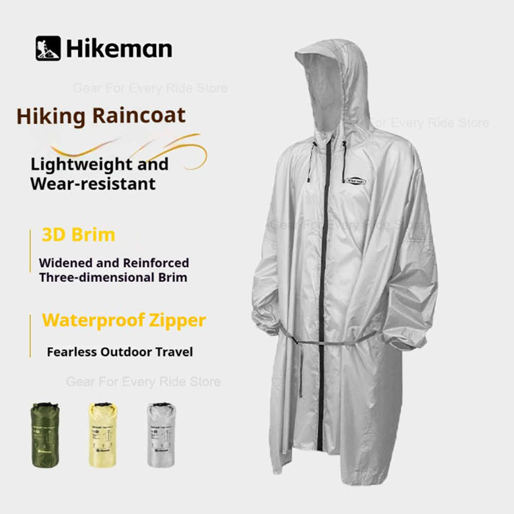 Ultralight Zipper Raincoat 210 - Camping Rain Poncho review and price