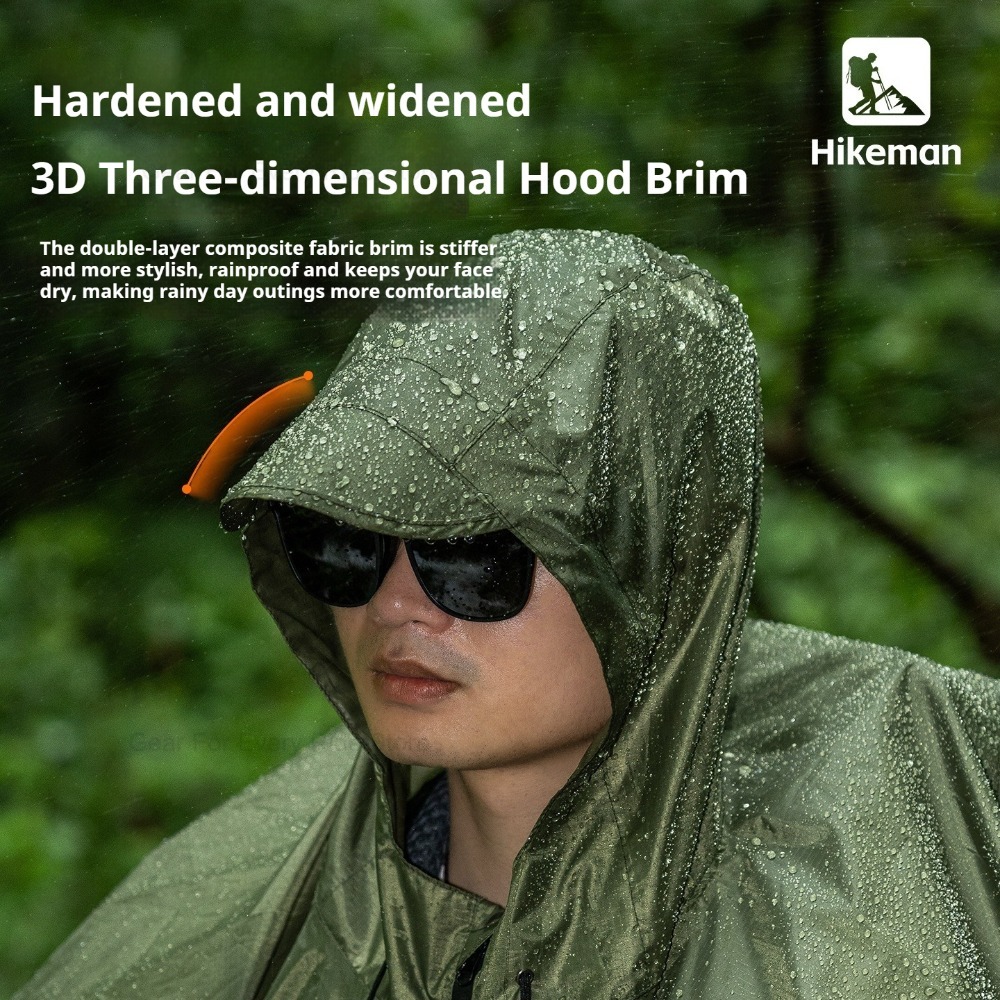 Ultralight Zipper Raincoat 210 - Camping Rain Poncho review and price