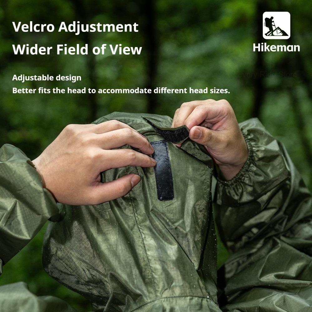Ultralight Zipper Raincoat 210 - Camping Rain Poncho review and price