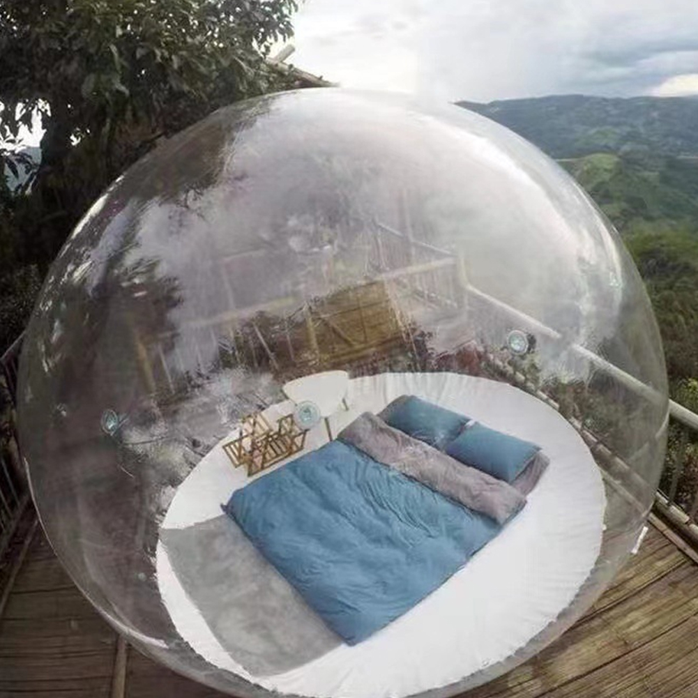 Inflatable Dome Bubble Tent, W - Outdoor Camping Exhibition review and price