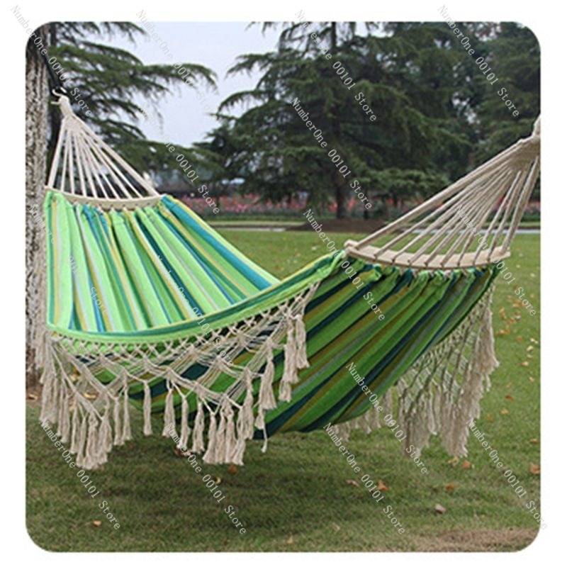 Canvas Double Hammock with Tas - Outdoor Camping Hammock review and price