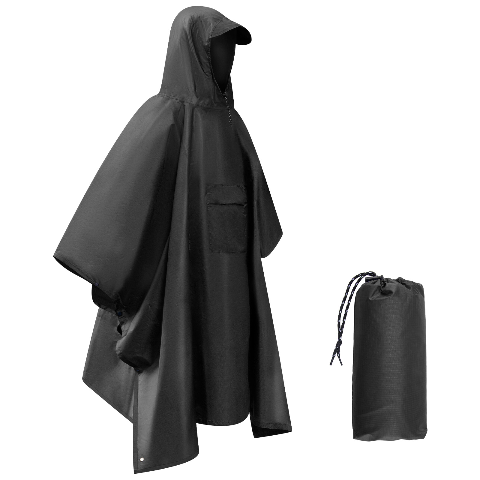 Adult Rain Poncho Lightweight  - Camping Rain Poncho review and price