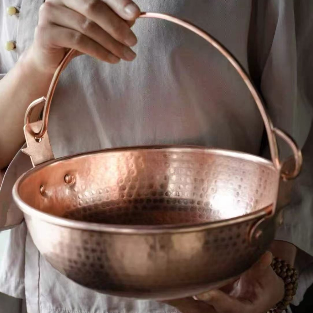 Vintage Copper Hanging Pot,Out - Outdoor Camping Utensils review and price