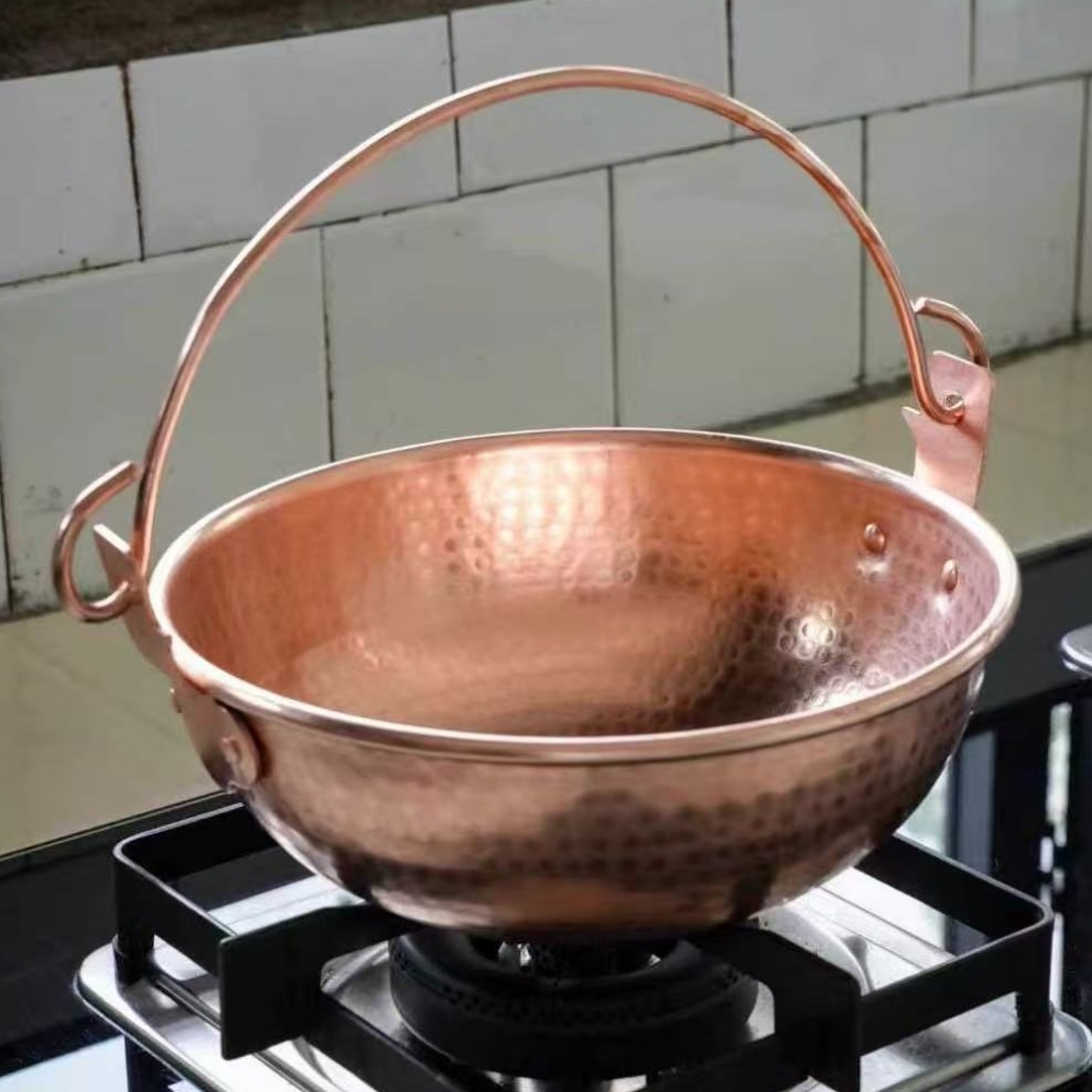 Vintage Copper Hanging Pot,Out - Outdoor Camping Utensils review and price