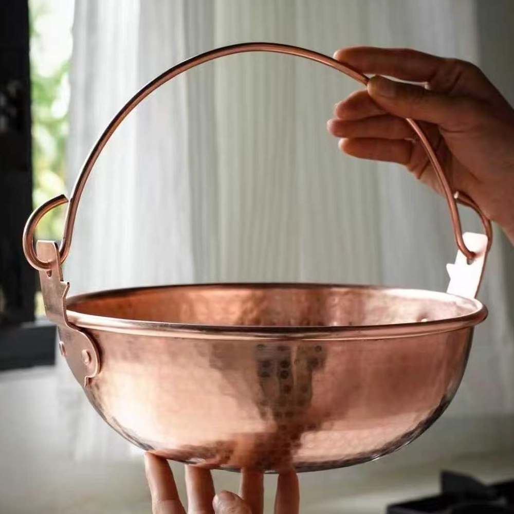 Vintage Copper Hanging Pot,Out - Outdoor Camping Utensils review and price