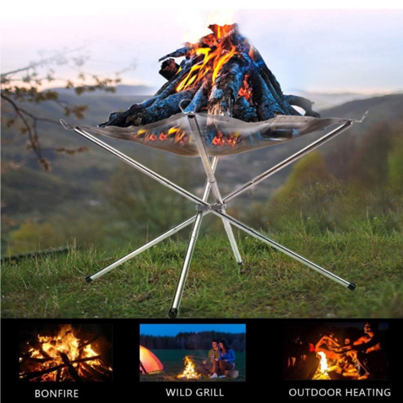 Outdoor BBQ Bonfire Rack Porta - Outdoor Camping Wood Stove review and price