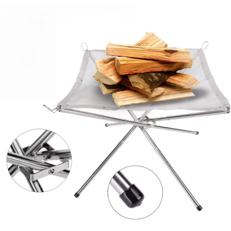 Outdoor BBQ Bonfire Rack Porta - Outdoor Camping Wood Stove review and price