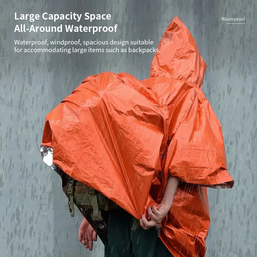 Emergency Raincoat Poncho Wate - Camping Rain Poncho review and price