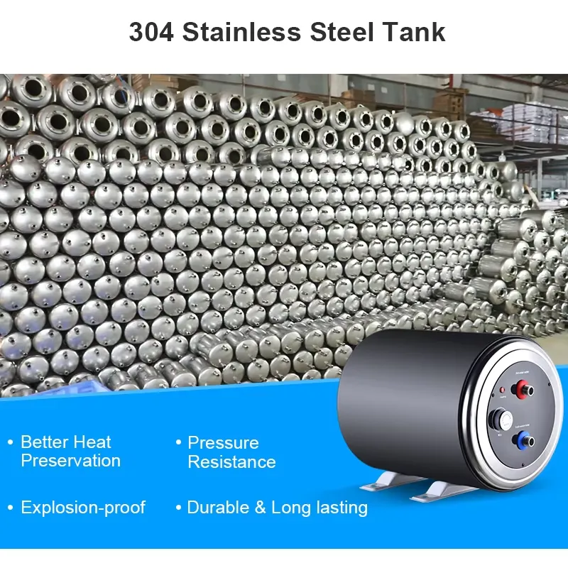 304 Stainless Steel Electric W - Outdoor Camping Hot Water Heater review and price