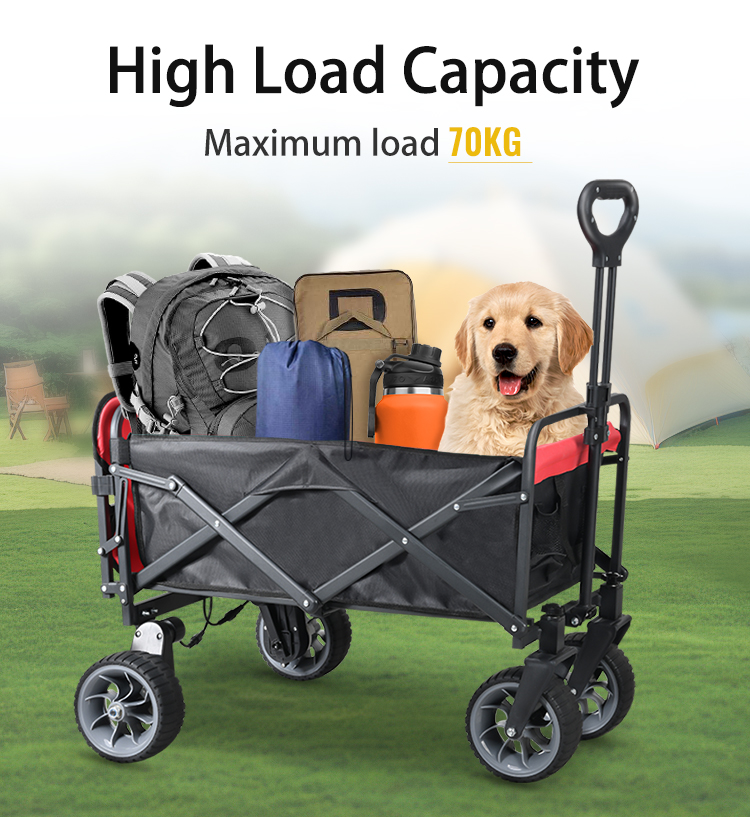 Electric Camping Wagon Cart Fo - Outdoor Camping Shop review and price