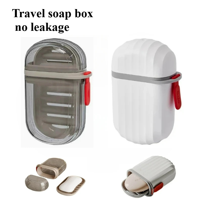 Travel Portable Soap Box with  - Outdoor Camping Bathroom review and price