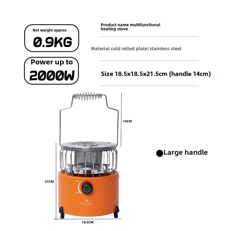 MOUNTAINHIKER Portable 2000W G - Outdoor Camping Gas Heater review and price