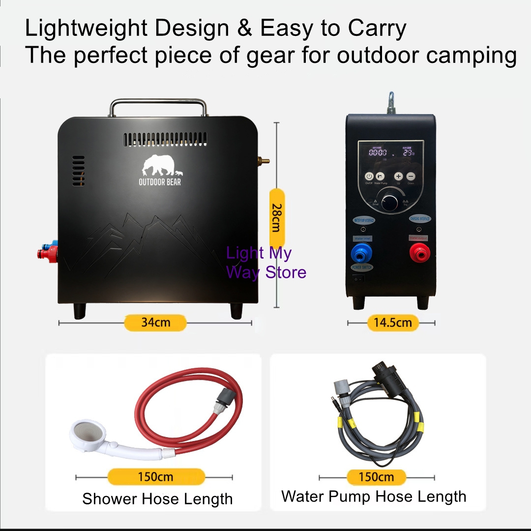 Outdoor Portable Gas Water Hea - Outdoor Camping Gas Heater review and price