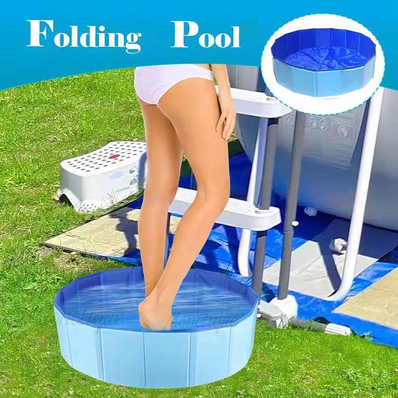 Folding Swimming Pool Basin Sp - Outdoor Camping Bathroom review and price