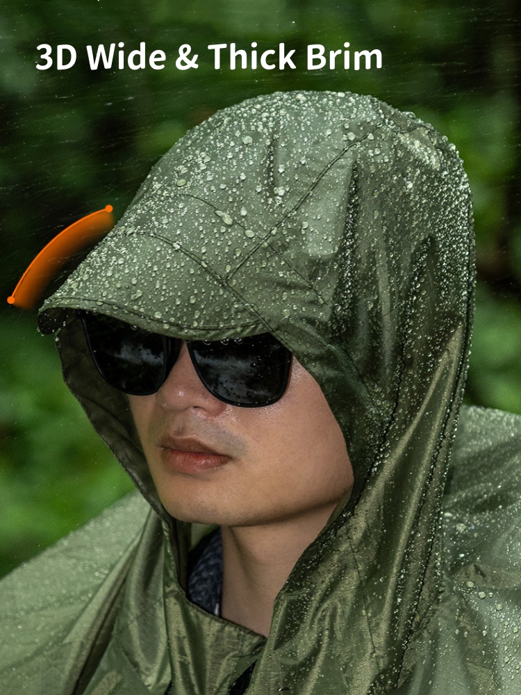 Outdoor Hiking Camping Raincoa - Camping Rain Poncho review and price