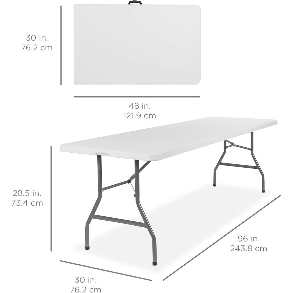 8t Plastic olding Table, Indoo - Camping Outdoor Or Indoor review and price