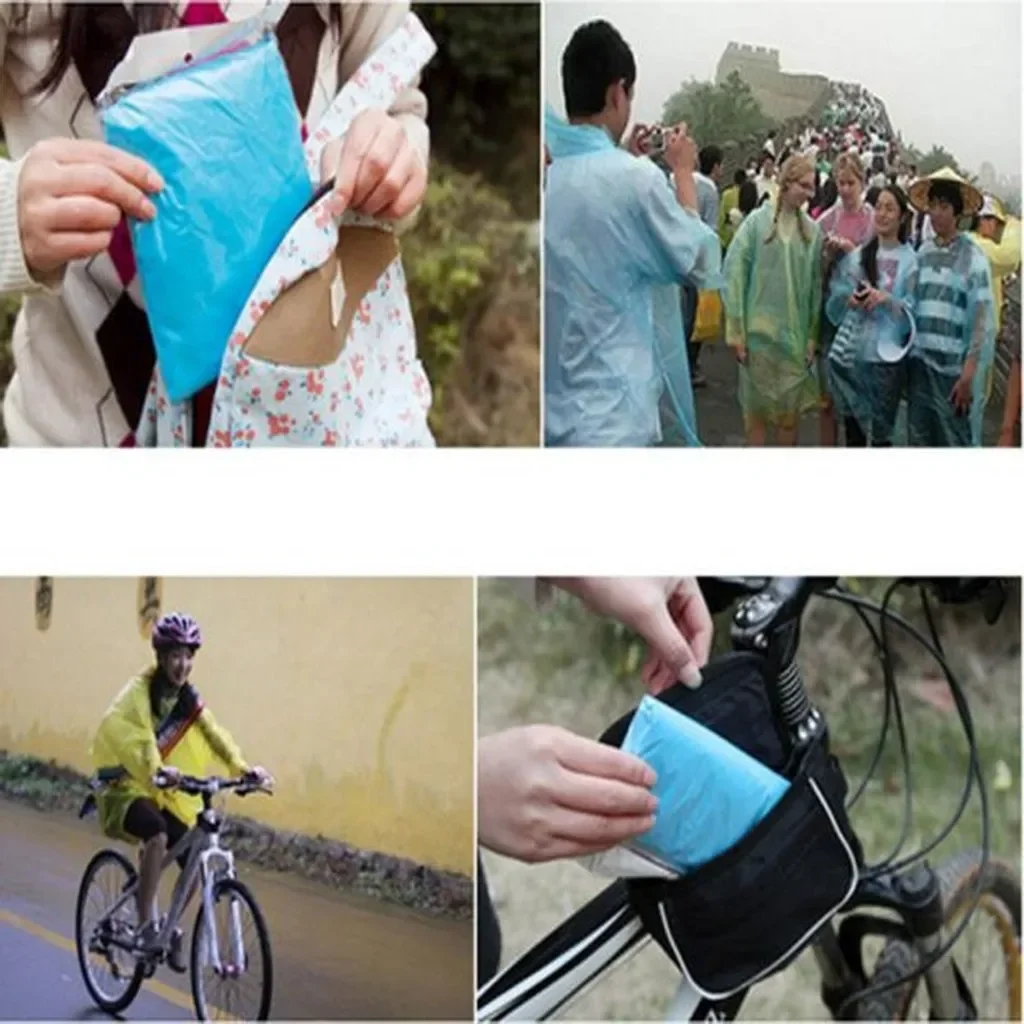 5/10PC Disposable Raincoat Adu - Camping Rain Poncho review and price