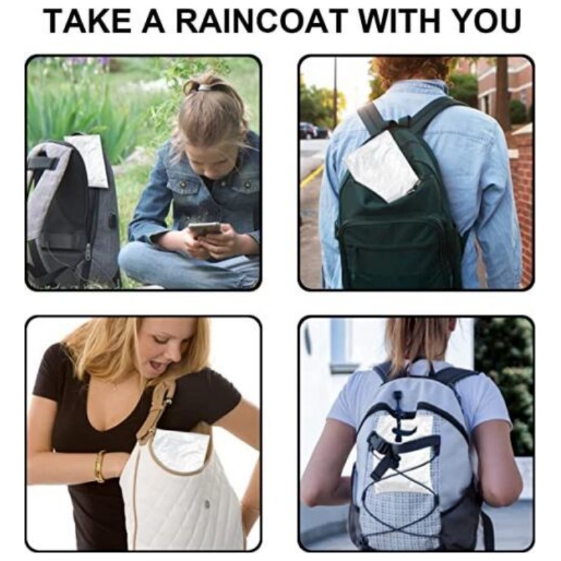 12Pcs Disposable Waterproof Ra - Camping Rain Poncho review and price
