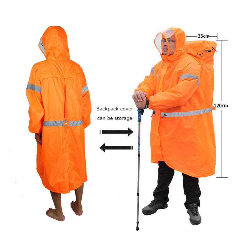 Unisex Reflective Outdoor Clim - Camping Rain Poncho review and price